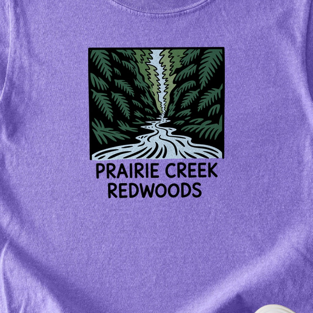 Prairie Creek Redwoods State Park Kids Cotton T-Shirt