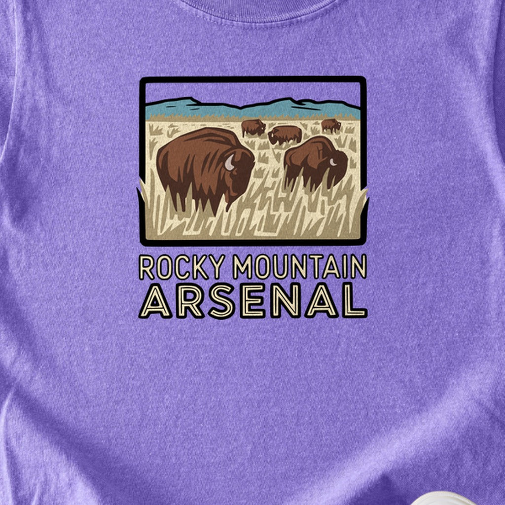 Rocky Mountain Arsenal National Wildlife Refuge Kids Cotton T-Shirt