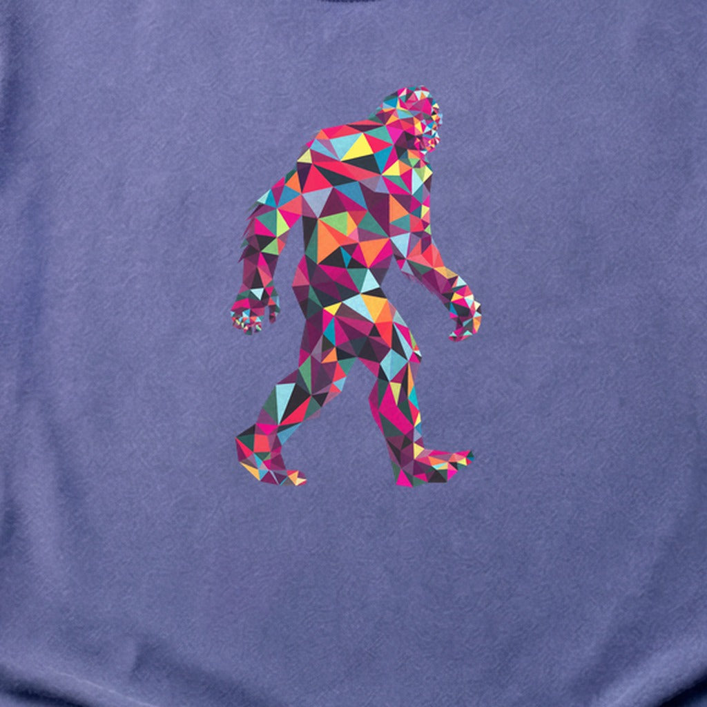 Sasquatch Mosaic Cotton T-Shirt