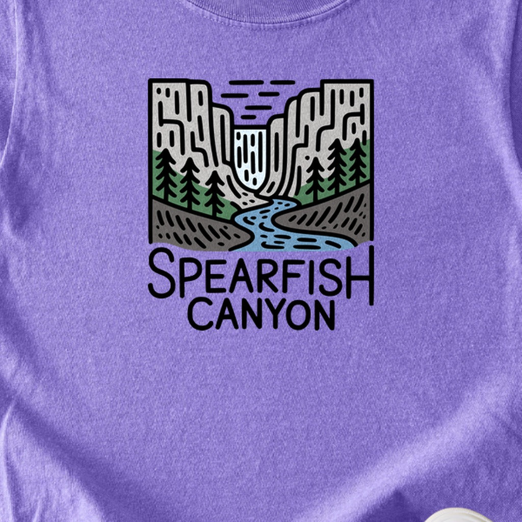 Spearfish Canyon Kids Cotton T-Shirt