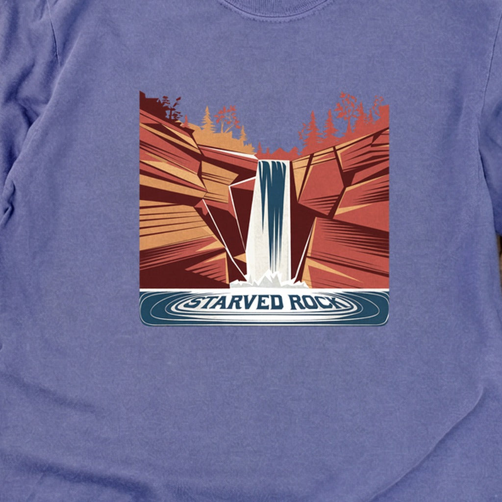 Starved Rock State Park Cotton Long Sleeve