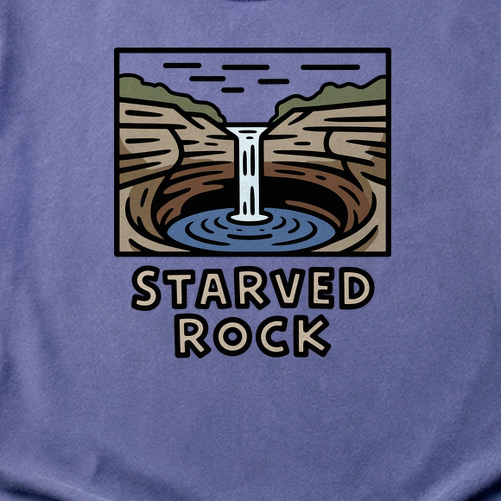 Starved Rock State Park 2 Cotton T-Shirt