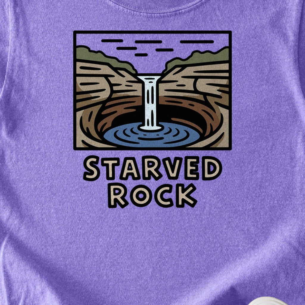 Starved Rock State Park 2 Kids Cotton T-Shirt