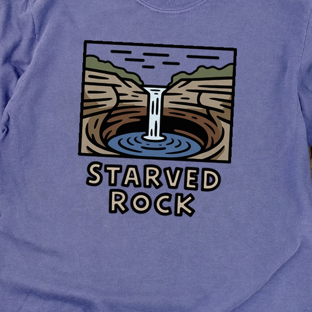 Starved Rock State Park 2 Cotton Long Sleeve