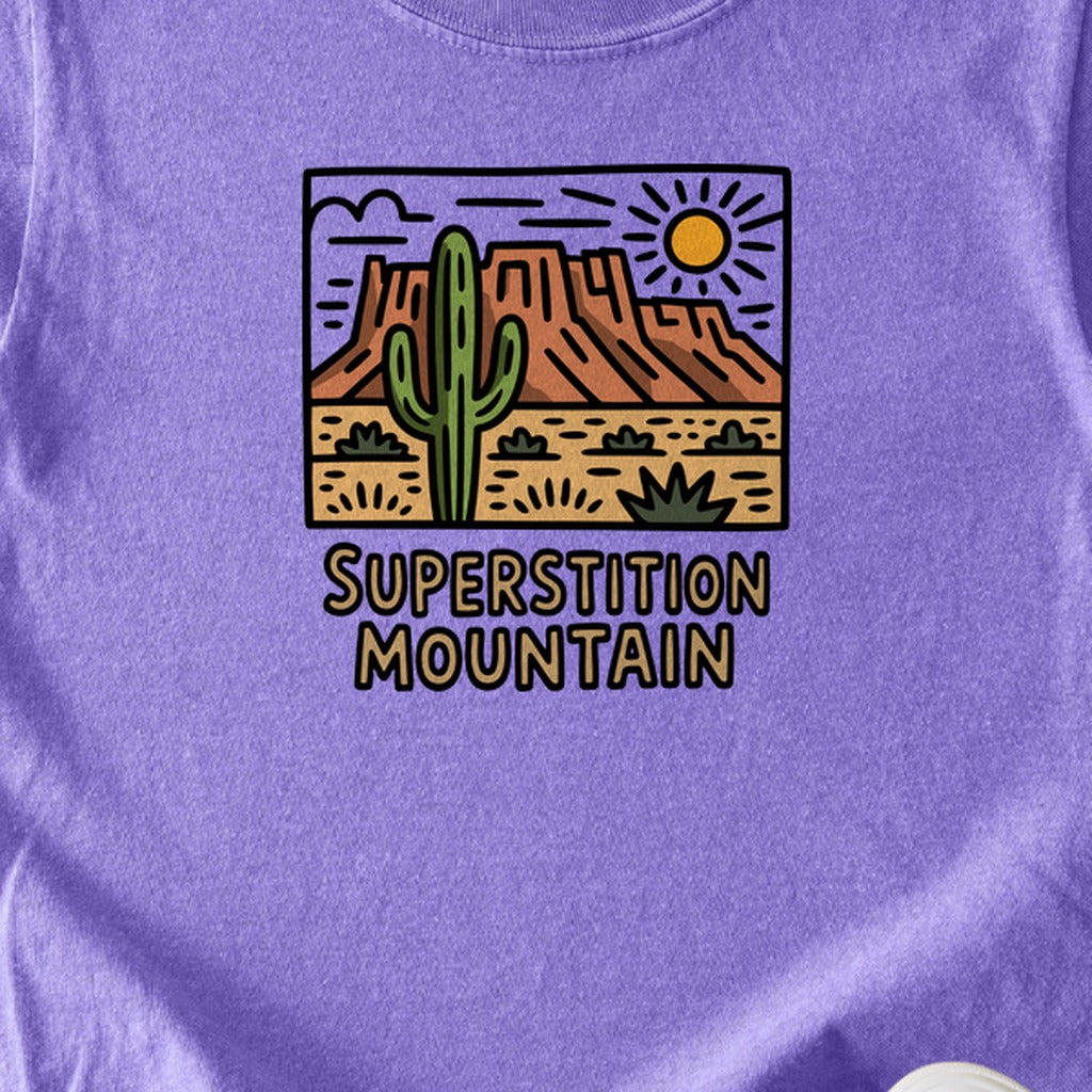 Superstition Mountain Kids Cotton T-Shirt