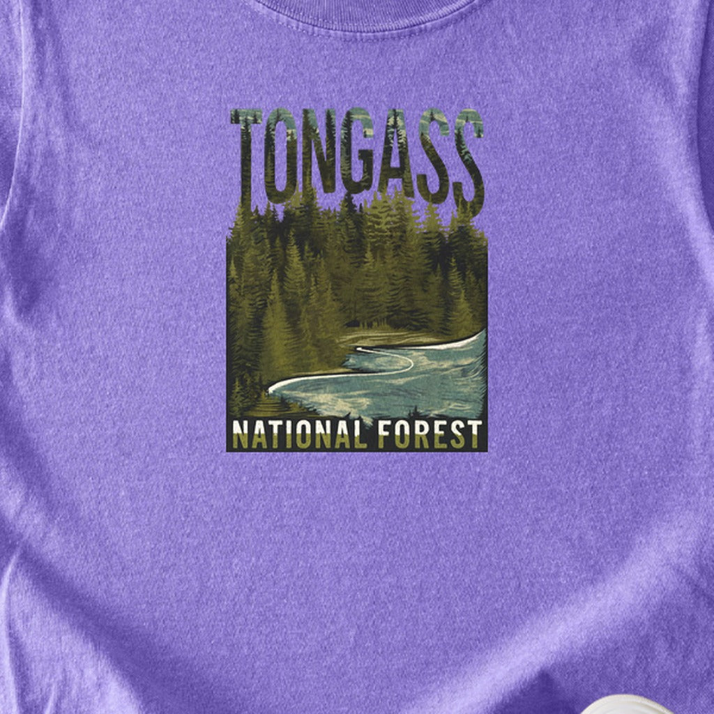Tongass National Forest Kids Cotton T-Shirt
