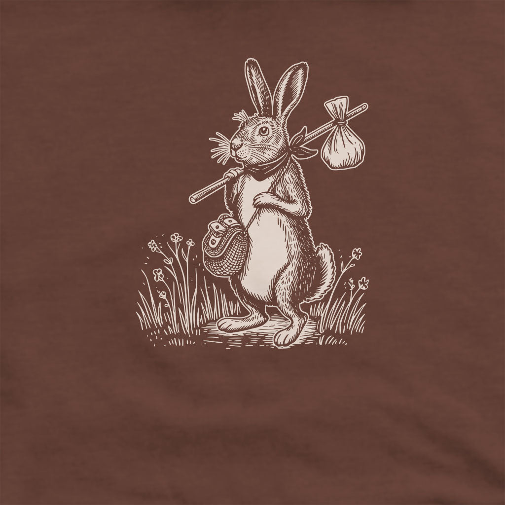 The Barehemian Hare Crewneck Sweatshirt Adventure and Outdoors Themed Sweatshirt