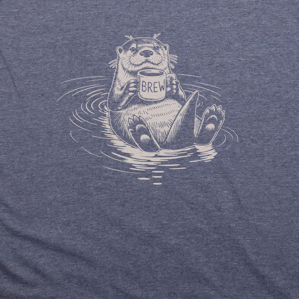 The Hoptimist Otter T-Shirt Adventure and Outdoors Themed T-Shirt