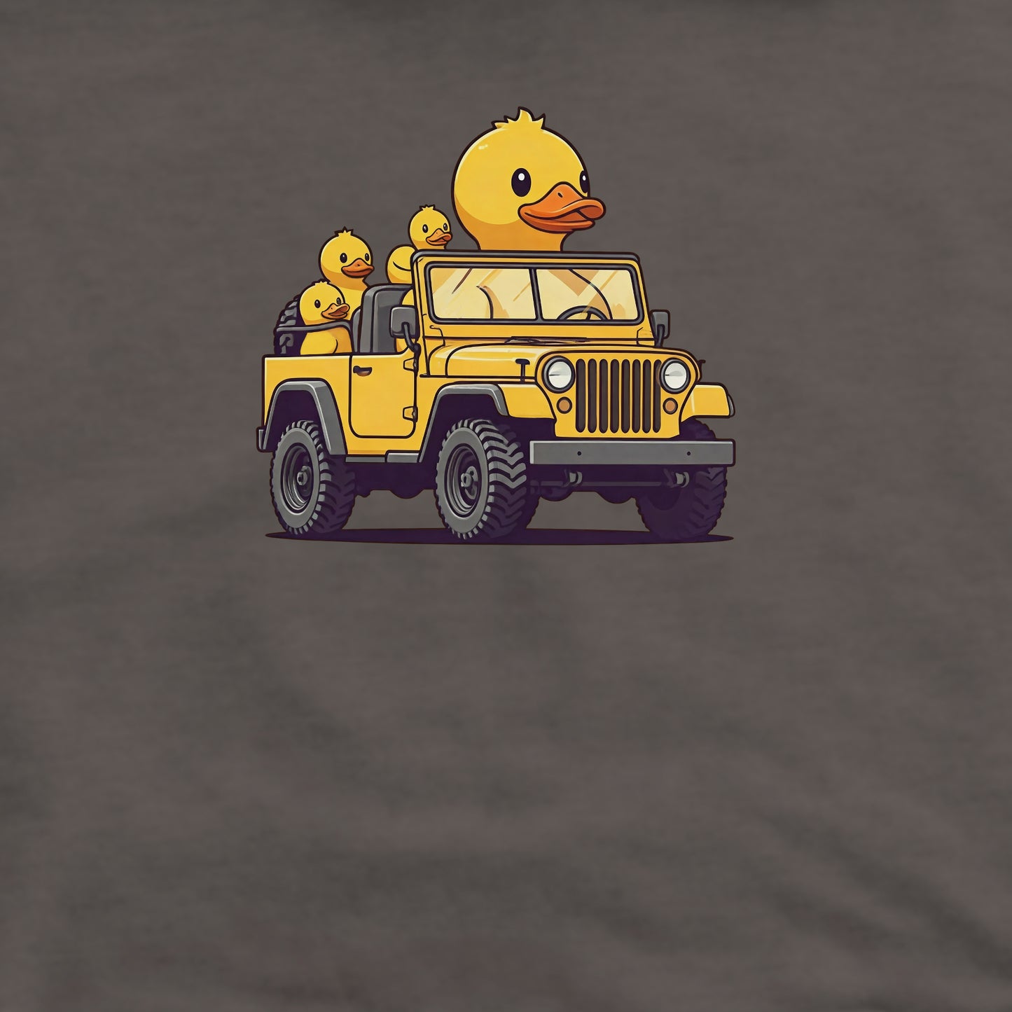 Duck Duck Jeep Crewneck Sweatshirt Adventure and Outdoors Themed Sweatshirt