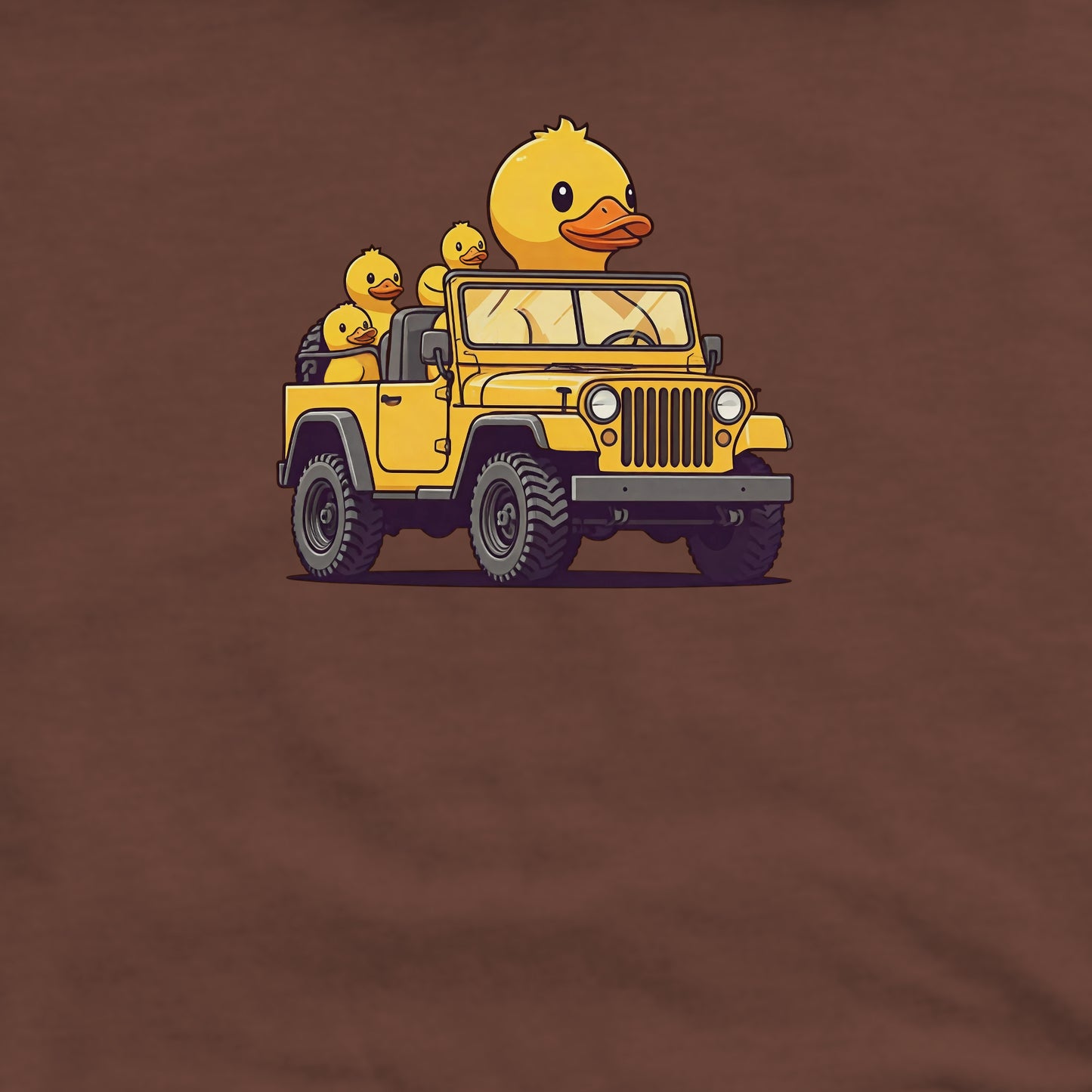 Duck Duck Jeep Crewneck Sweatshirt Adventure and Outdoors Themed Sweatshirt