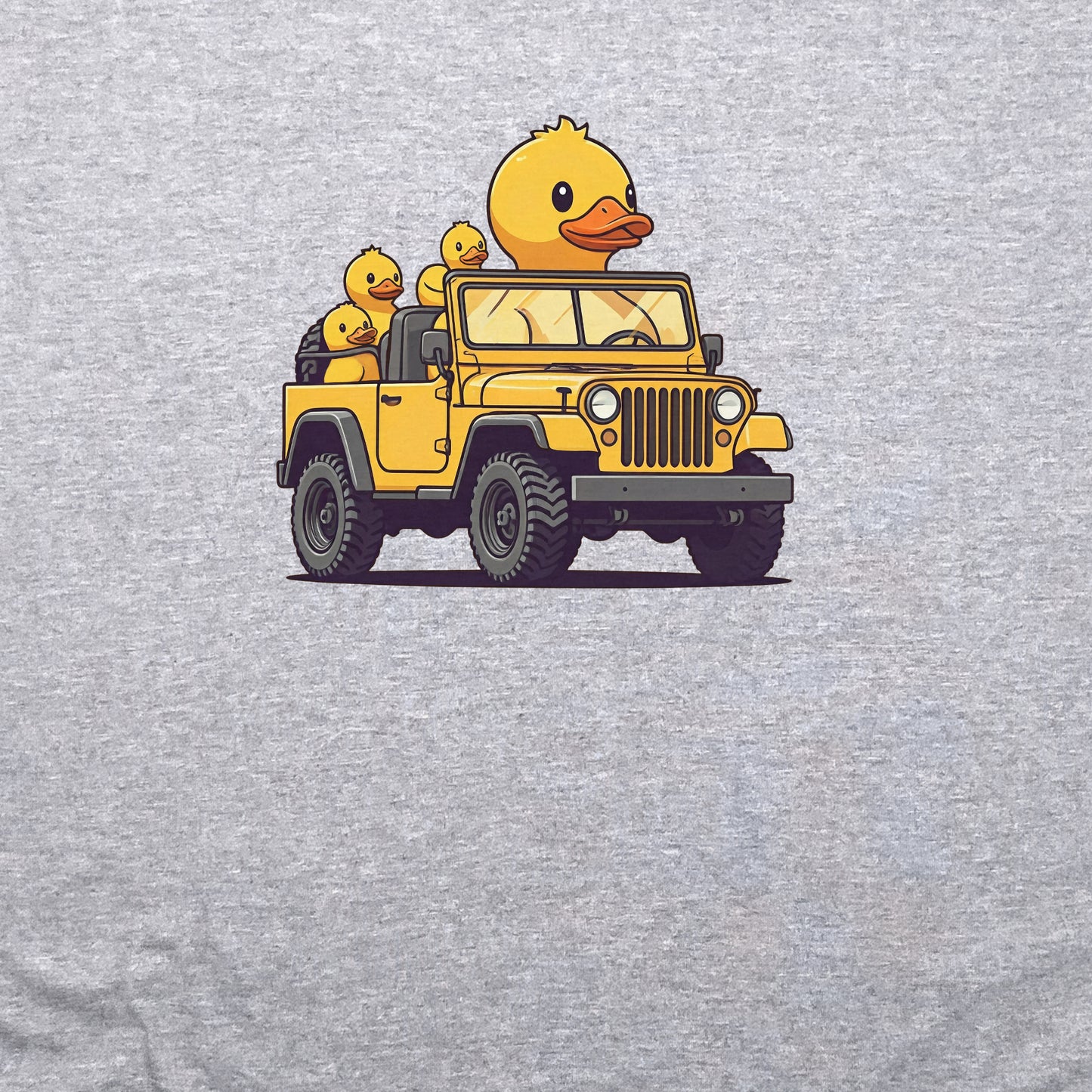 Duck Duck Jeep Crewneck Sweatshirt Adventure and Outdoors Themed Sweatshirt