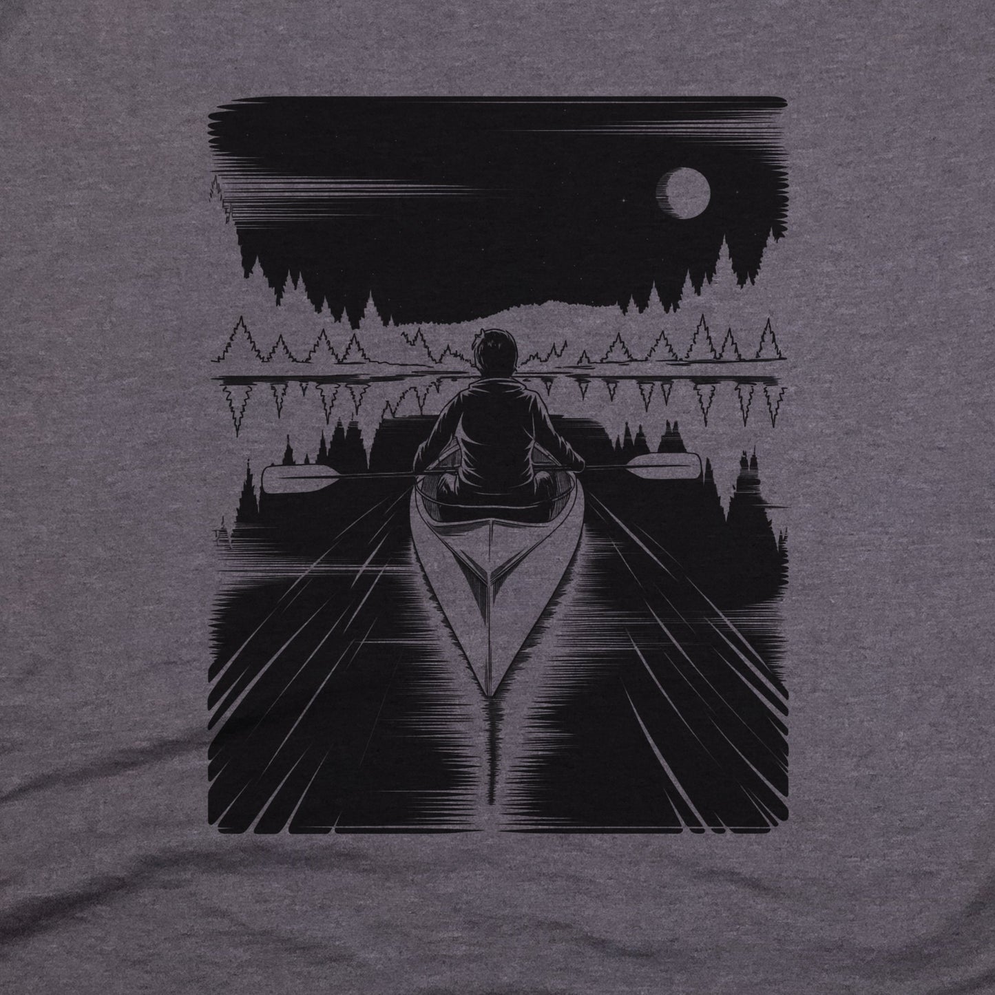 Canoe in the Ozarks T-Shirt Adventure and Outdoors Themed T-Shirt