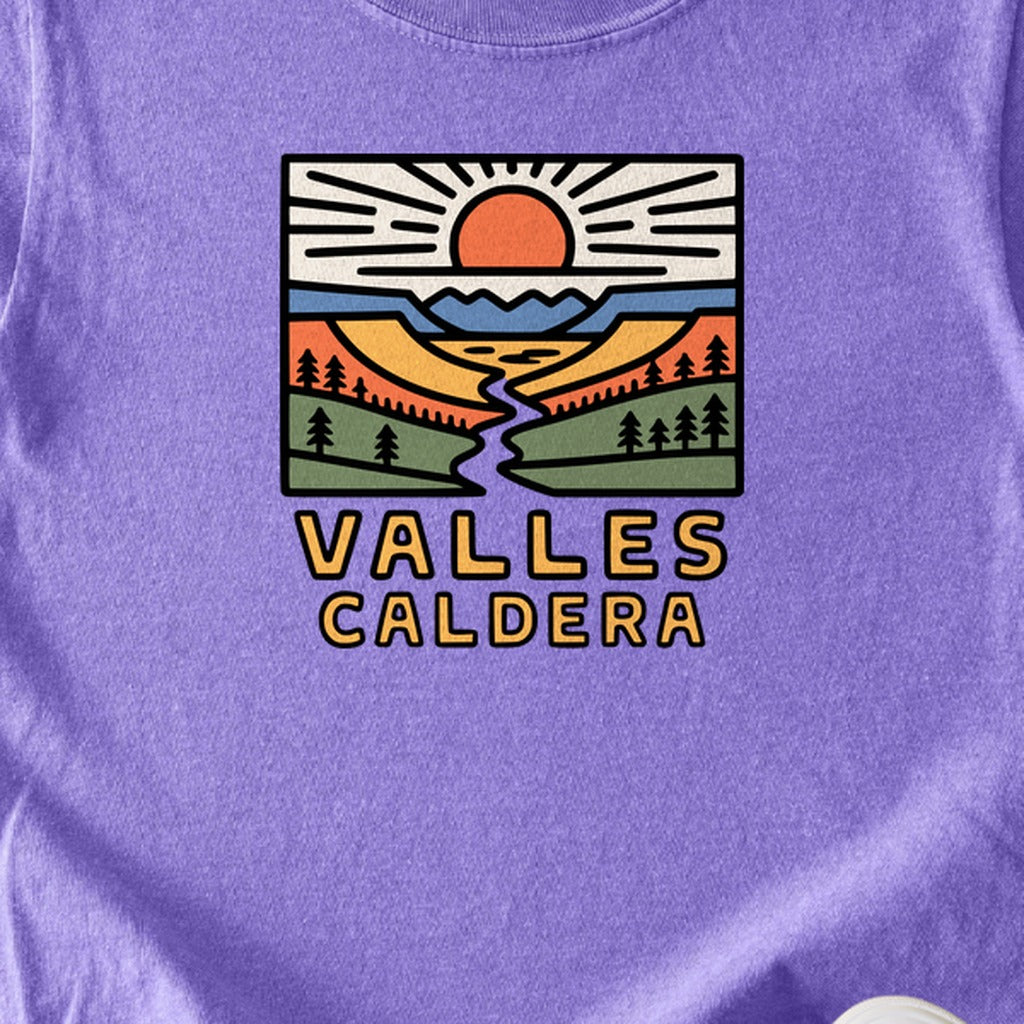 Valles Caldera National Preserve Kids Cotton T-Shirt