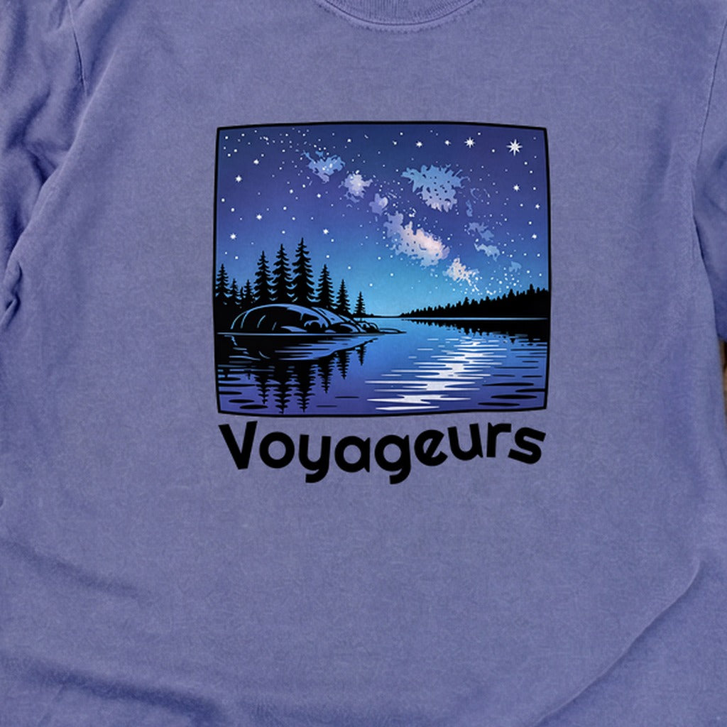Voyageurs National Park at Night Cotton Long Sleeve