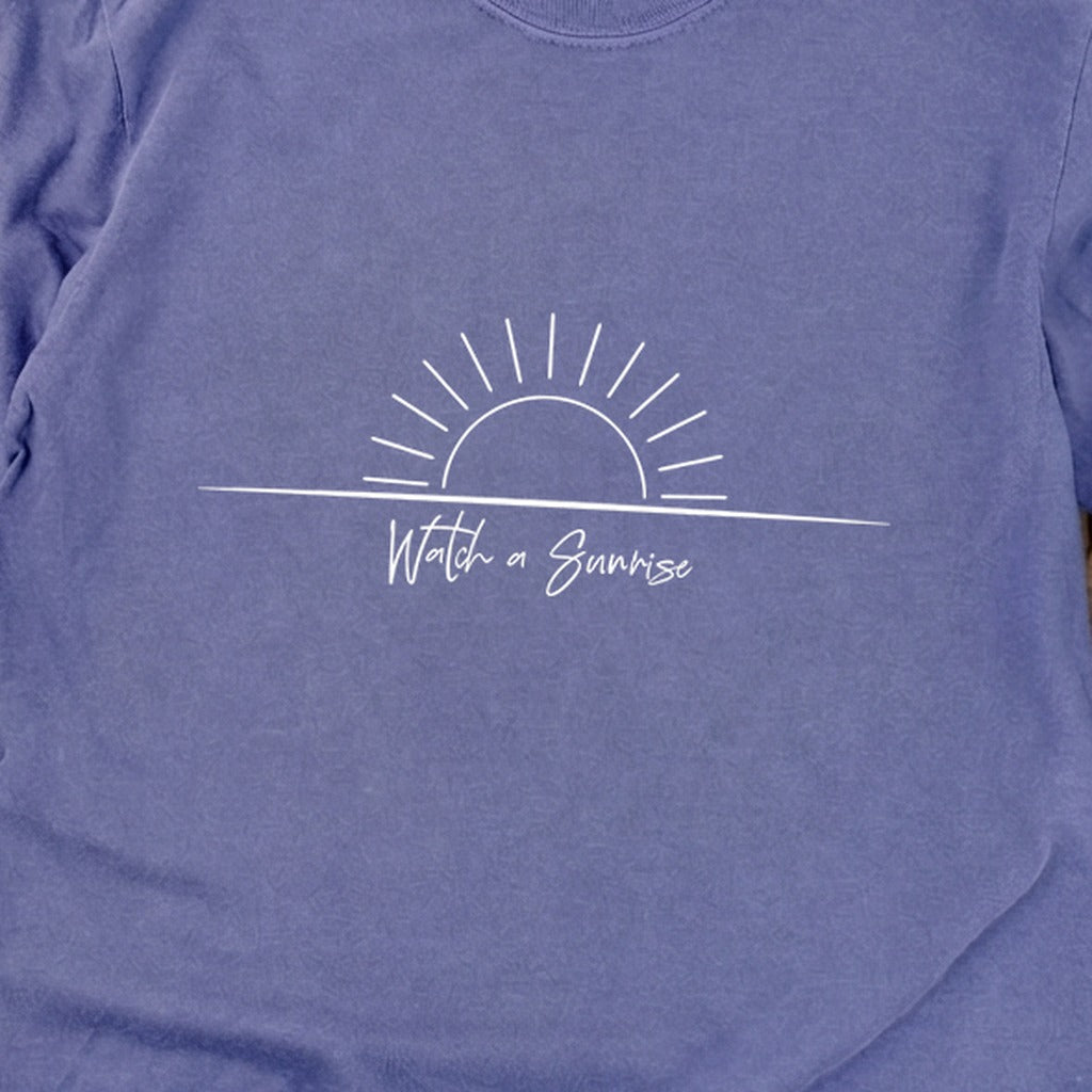 Watch a Sunrise Cotton Long Sleeve