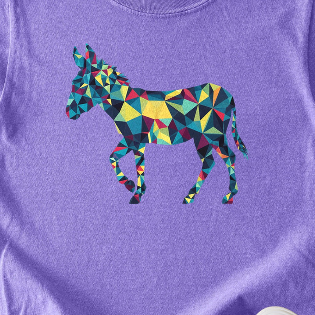 Wild Burro Mosaic Kids Cotton T-Shirt
