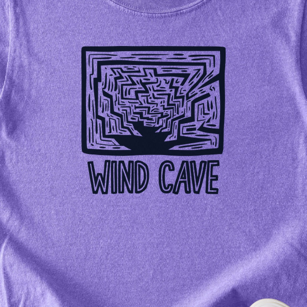 Wind Cave National Park Kids Cotton T-Shirt
