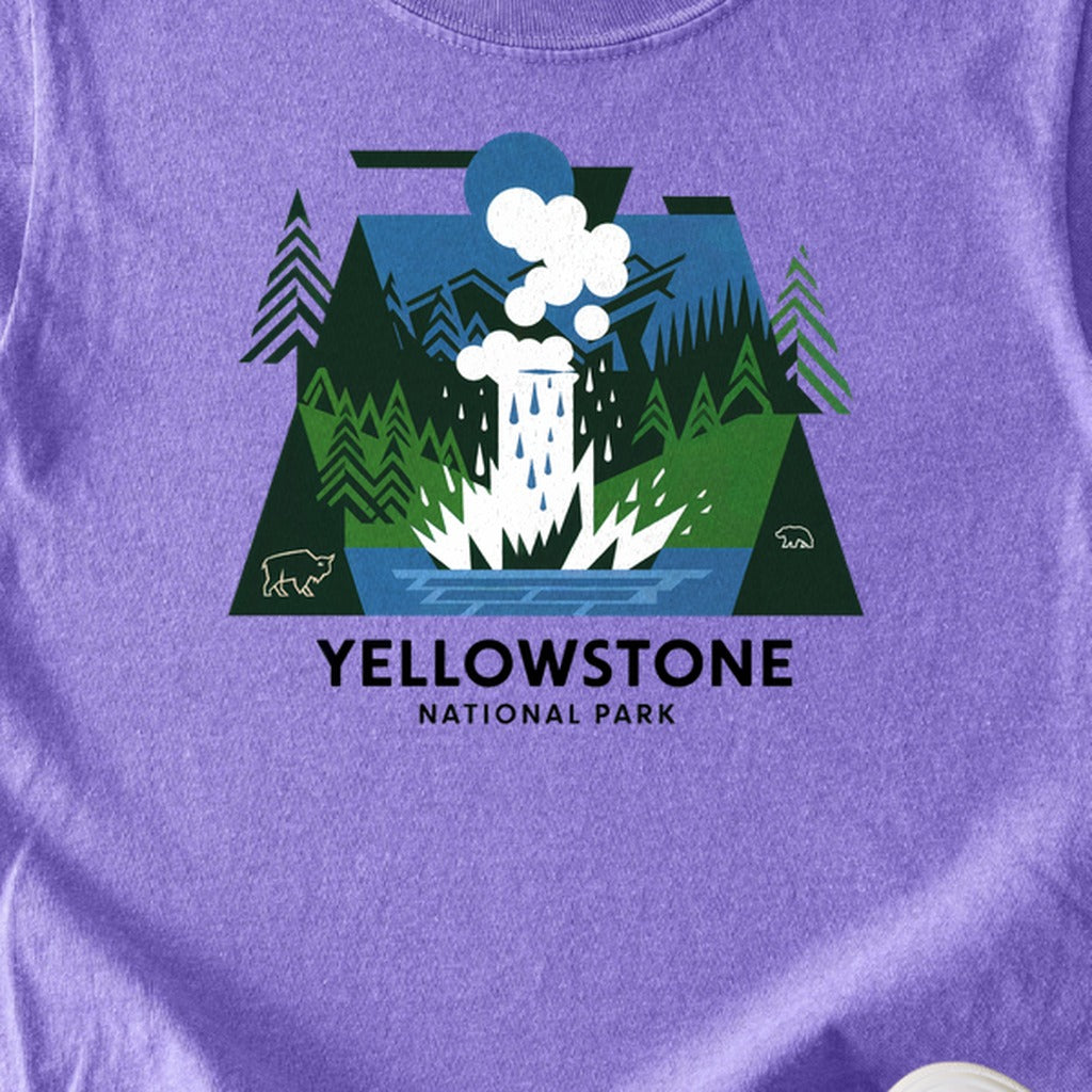 Yellowstone National Park 2 Kids Cotton T-Shirt