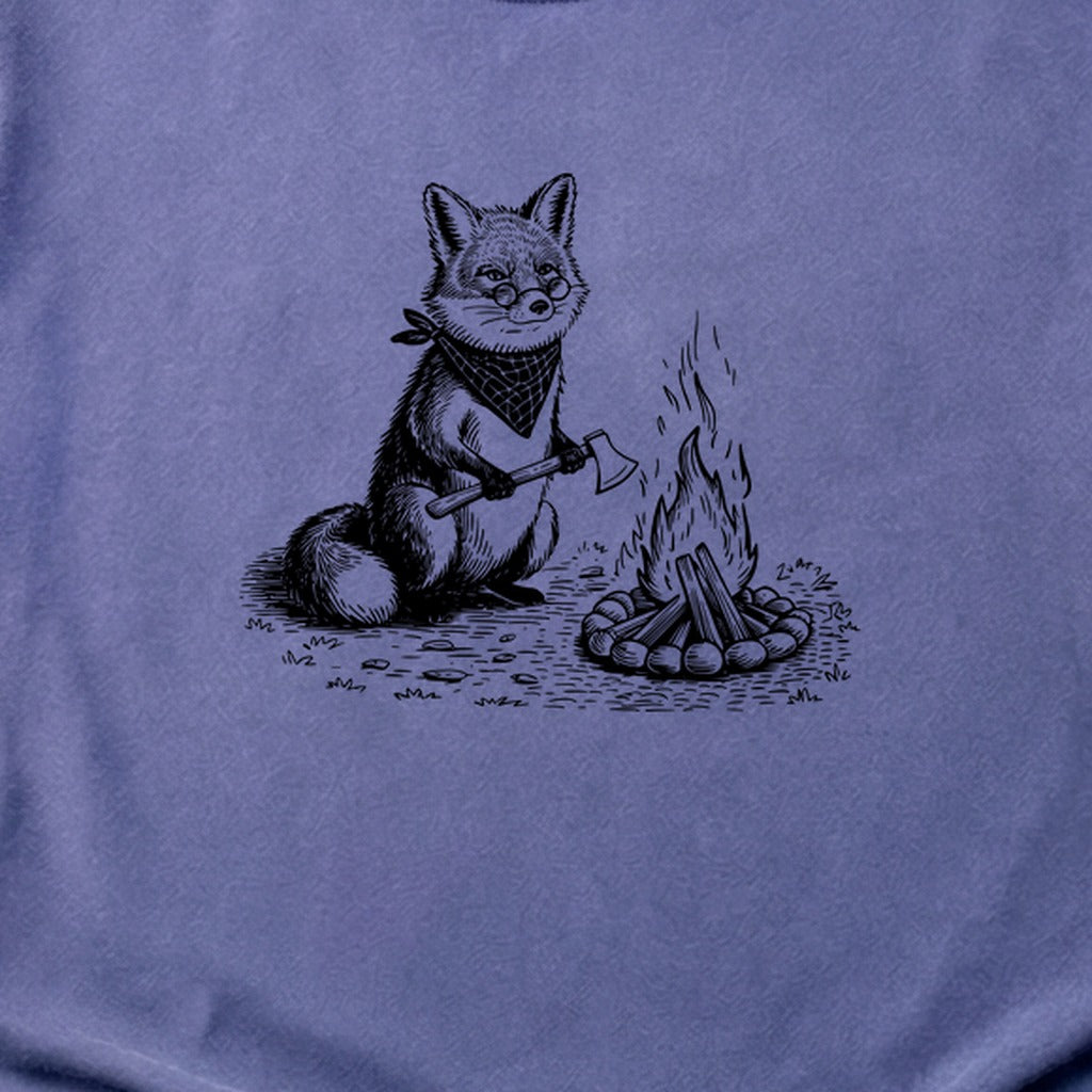 The Pyrofessor Fox Cotton T-Shirt