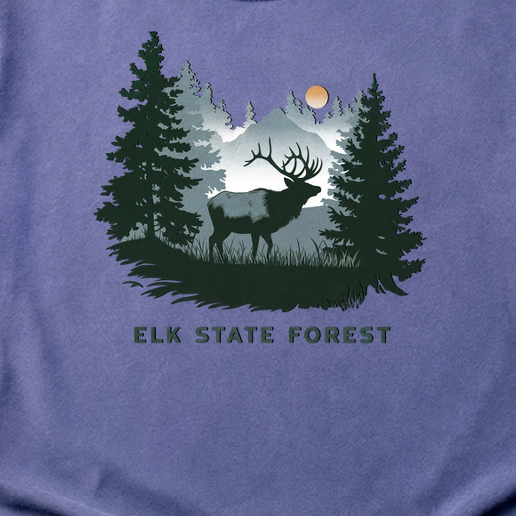 Elk State Forest Cotton T-Shirt