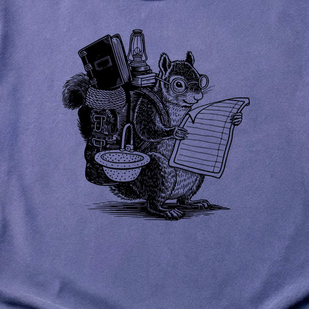 The Packademic Squirrel Cotton T-Shirt