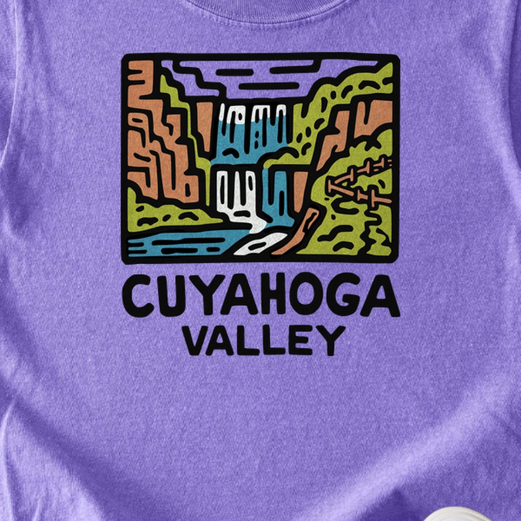 Cuyahoga Valley National Park Kids Cotton T-Shirt