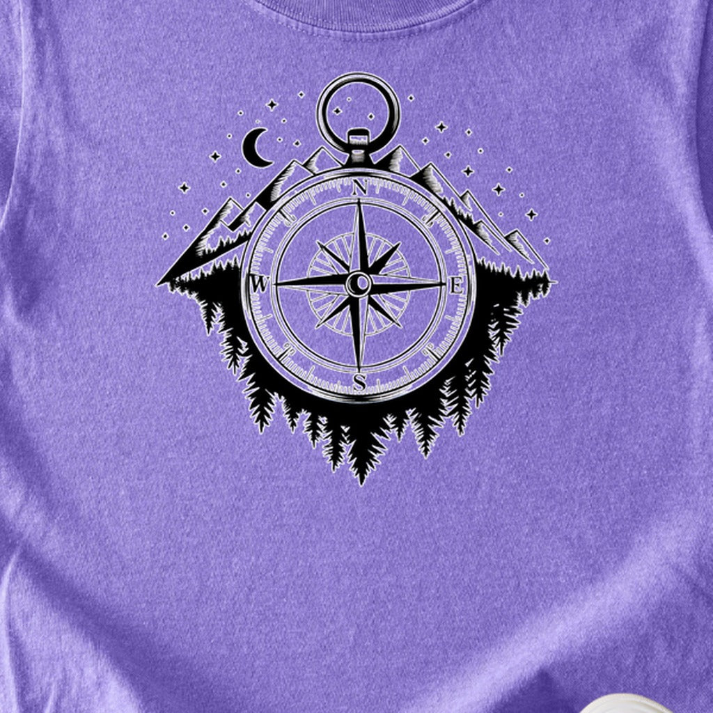 Navigate the Mountains Kids Cotton T-Shirt