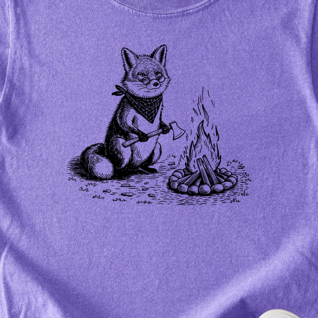 The Pyrofessor Fox Kids Cotton T-Shirt