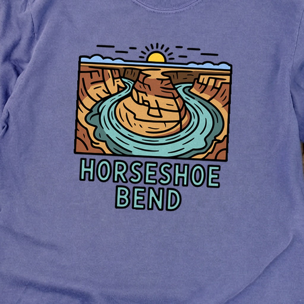 Horseshoe Bend Glen Canyon Cotton Long Sleeve