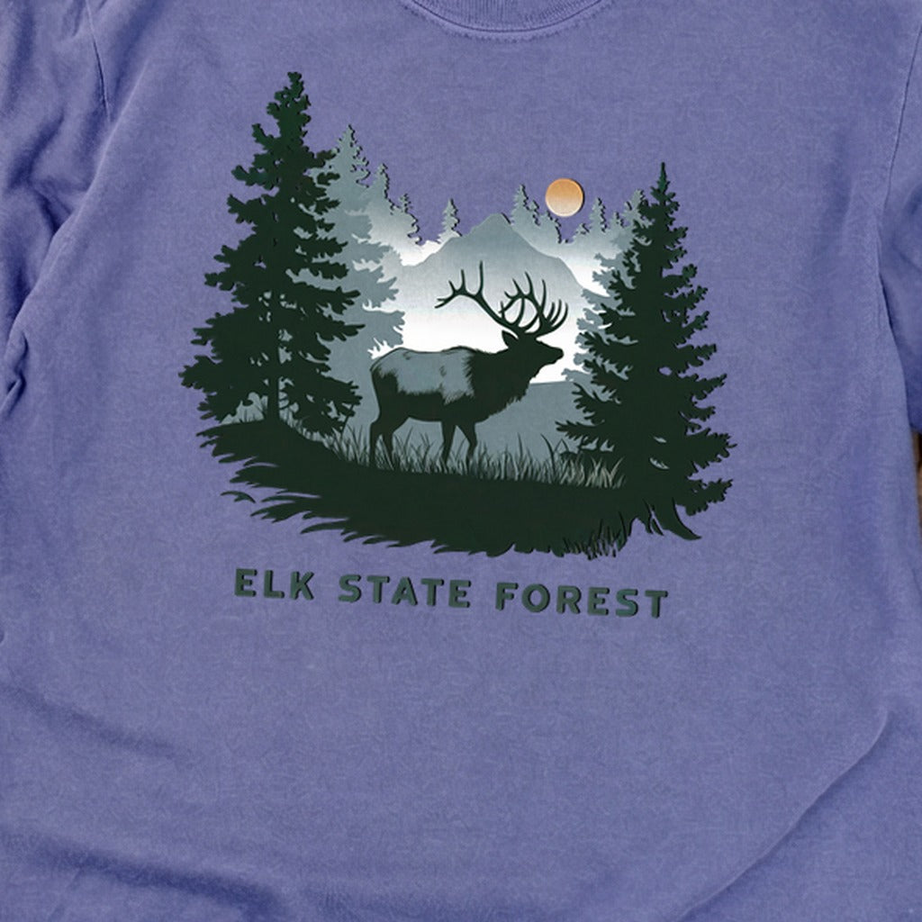 Elk State Forest Cotton Long Sleeve