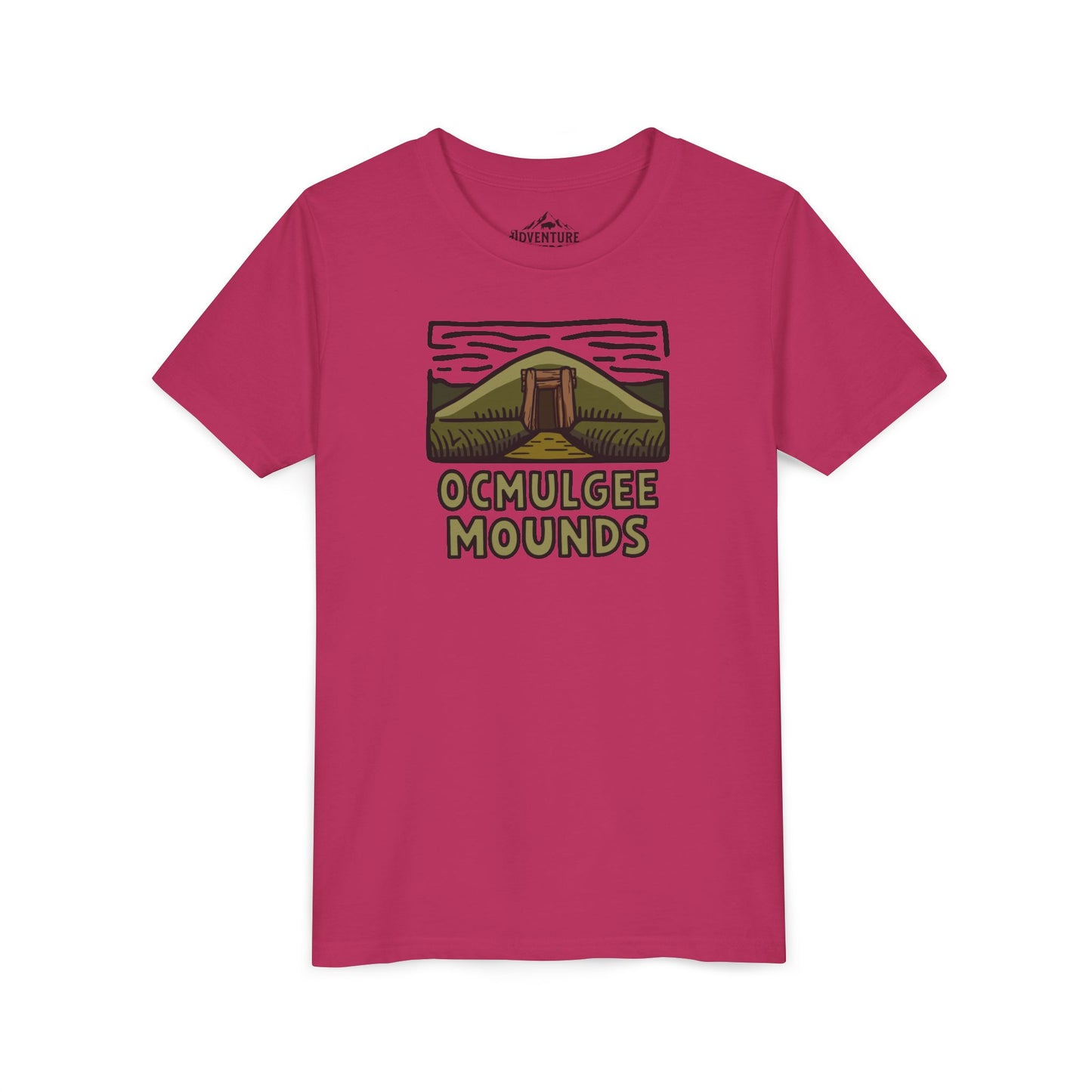 Wholesale Youth Ocmulgee Mounds T-shirt Berry Adventure and Outdoors Themed Kids clothes
