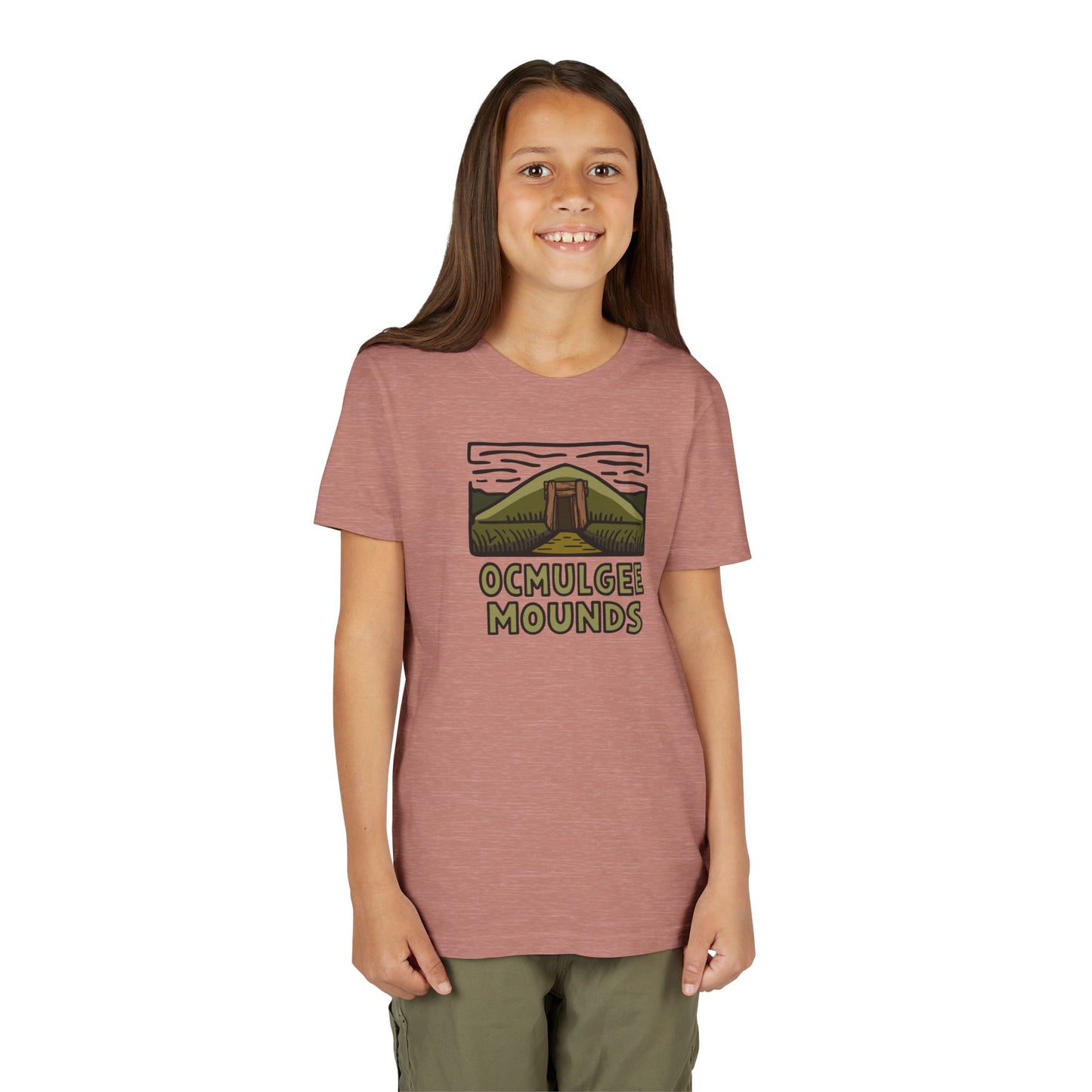 Wholesale Youth Ocmulgee Mounds T-shirt Adventure and Outdoors Themed Kids clothes