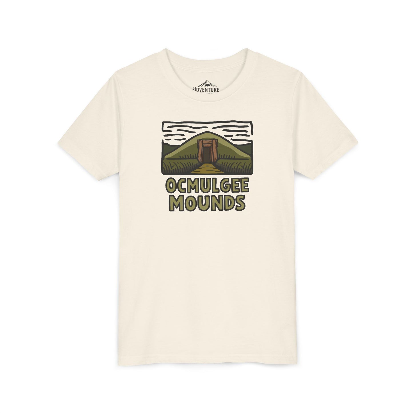 Wholesale Youth Ocmulgee Mounds T-shirt Natural Adventure and Outdoors Themed Kids clothes