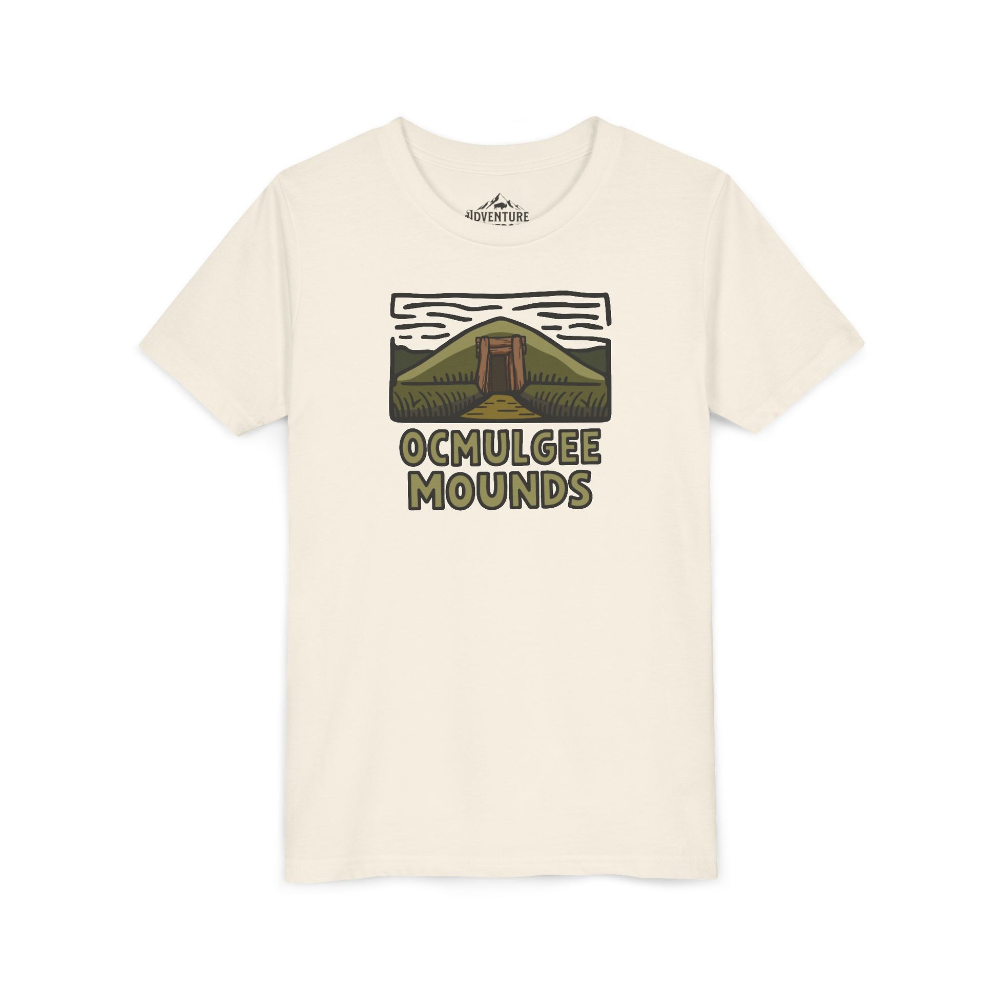 Wholesale Youth Ocmulgee Mounds T-shirt Natural Adventure and Outdoors Themed Kids clothes