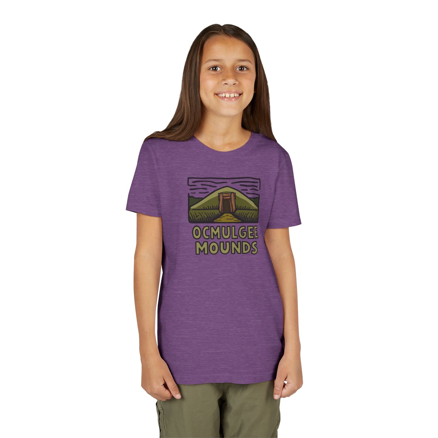 Wholesale Youth Ocmulgee Mounds T-shirt Adventure and Outdoors Themed Kids clothes