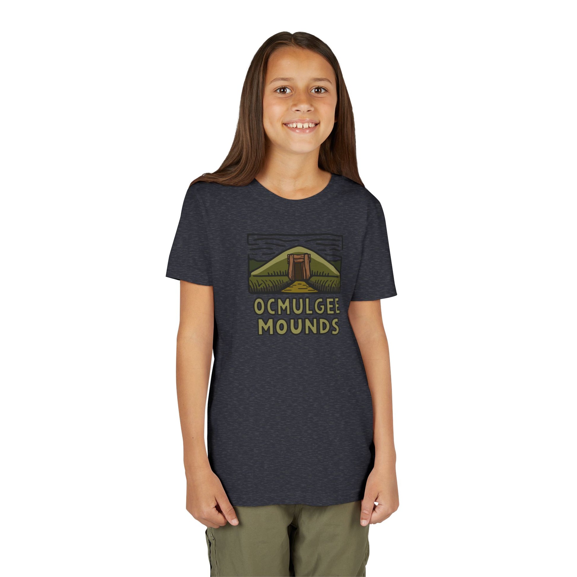 Wholesale Youth Ocmulgee Mounds T-shirt Adventure and Outdoors Themed Kids clothes