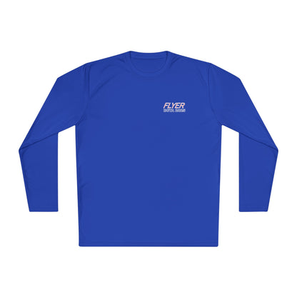 Custom Flyer Sailing Performance Long Sleeve True Royal Adventure and Outdoors Themed Long-sleeve