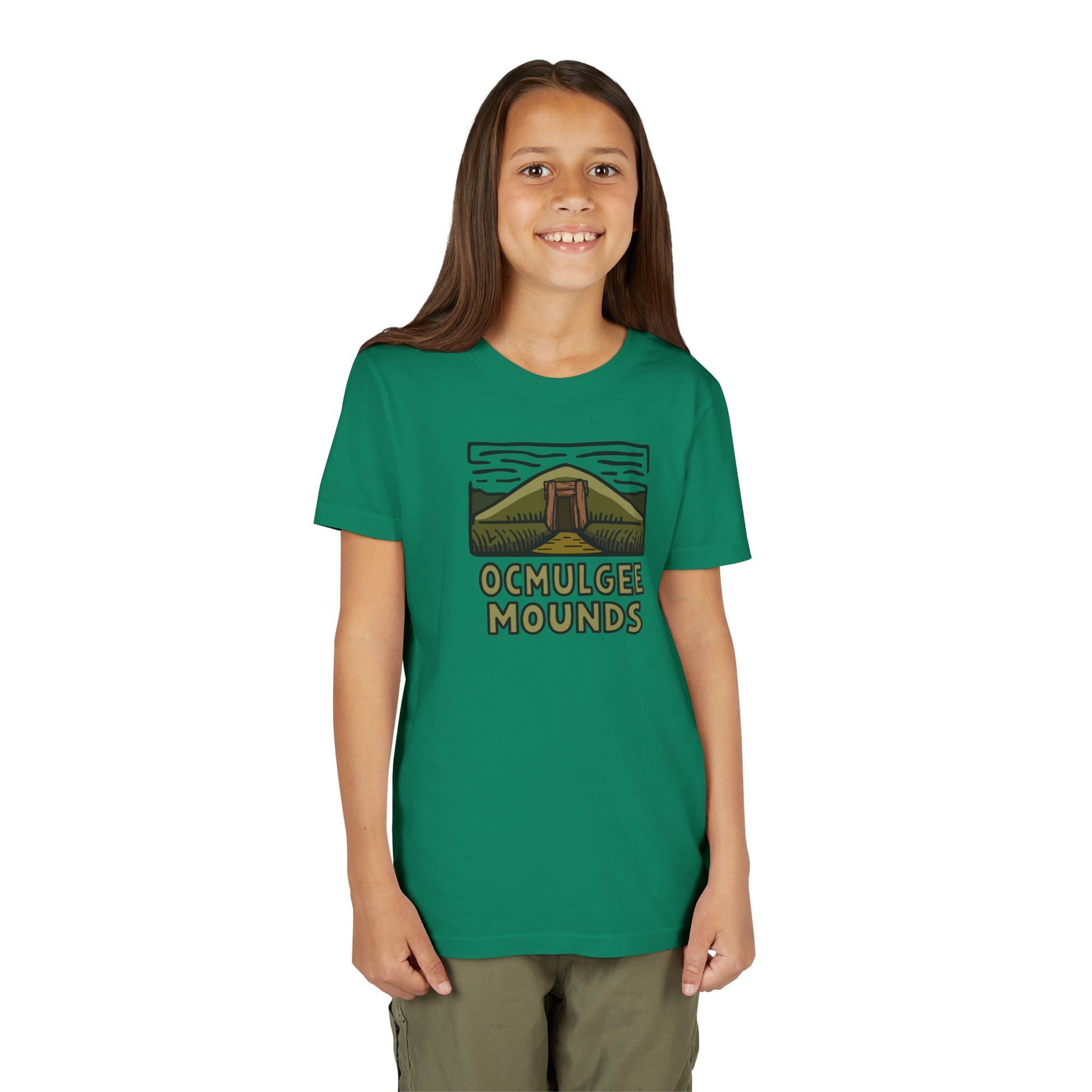 Wholesale Youth Ocmulgee Mounds T-shirt Adventure and Outdoors Themed Kids clothes