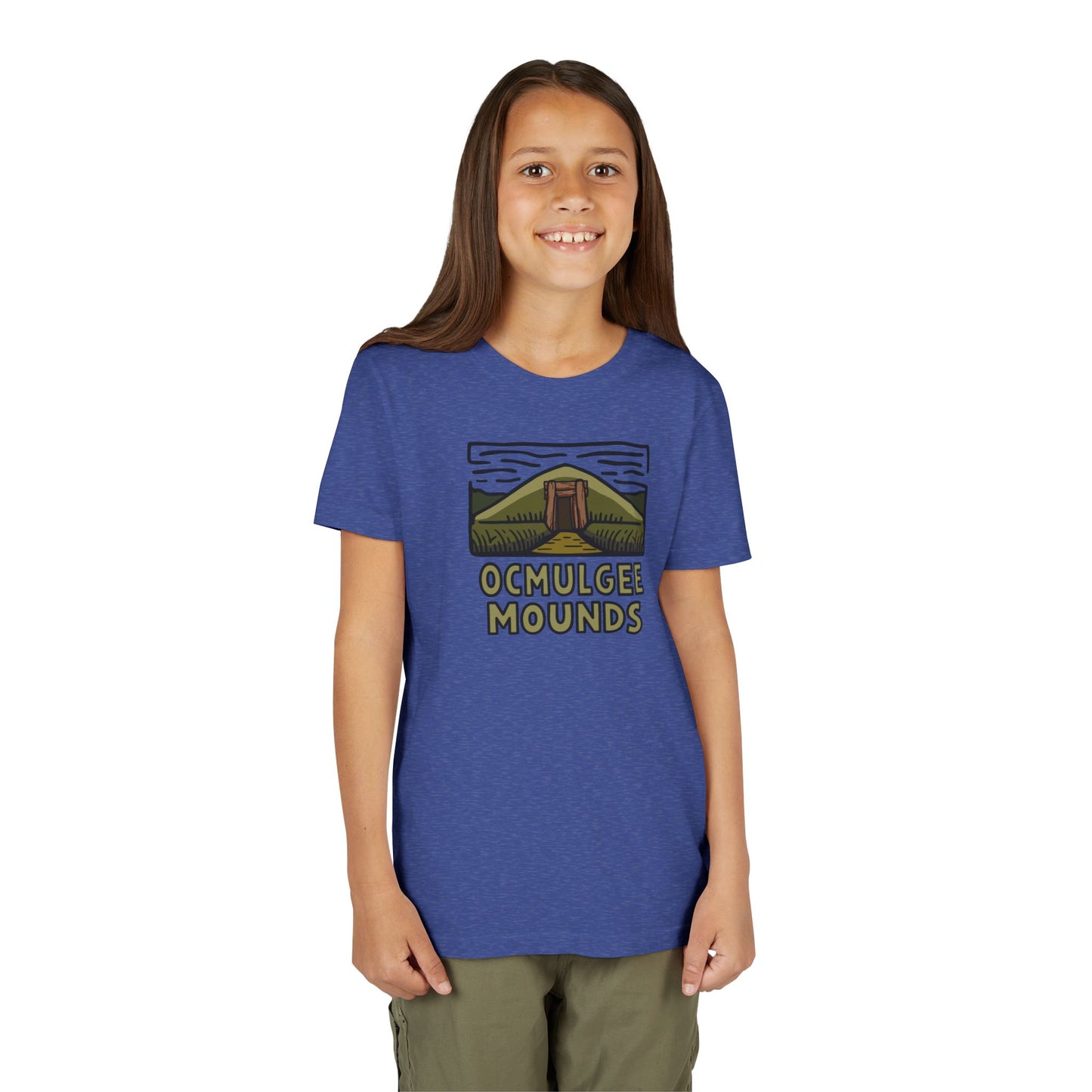 Wholesale Youth Ocmulgee Mounds T-shirt Adventure and Outdoors Themed Kids clothes
