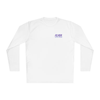 Custom Flyer Sailing Performance Long Sleeve White Adventure and Outdoors Themed Long-sleeve