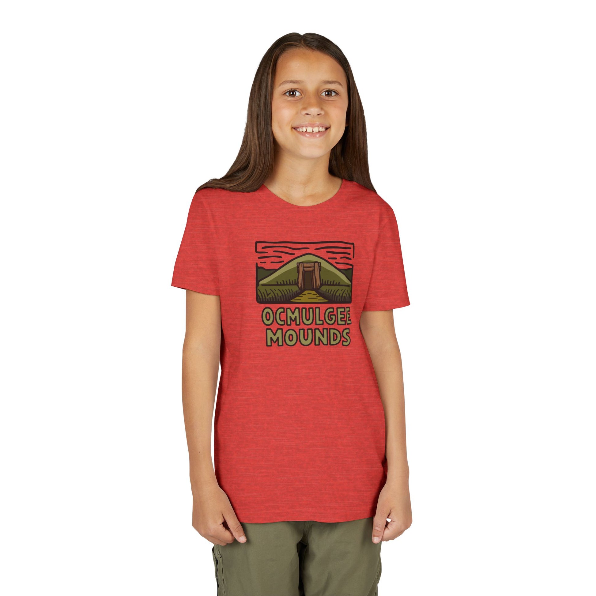 Wholesale Youth Ocmulgee Mounds T-shirt Adventure and Outdoors Themed Kids clothes