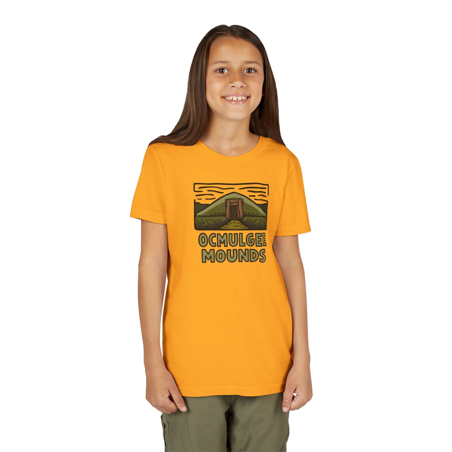 Wholesale Youth Ocmulgee Mounds T-shirt Adventure and Outdoors Themed Kids clothes