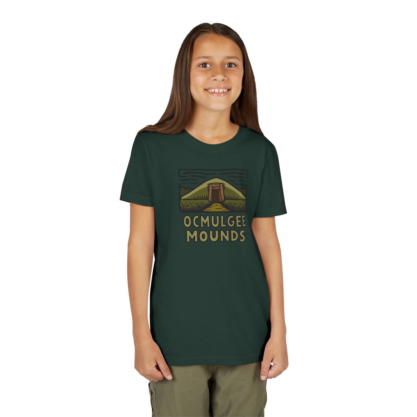 Wholesale Youth Ocmulgee Mounds T-shirt Adventure and Outdoors Themed Kids clothes