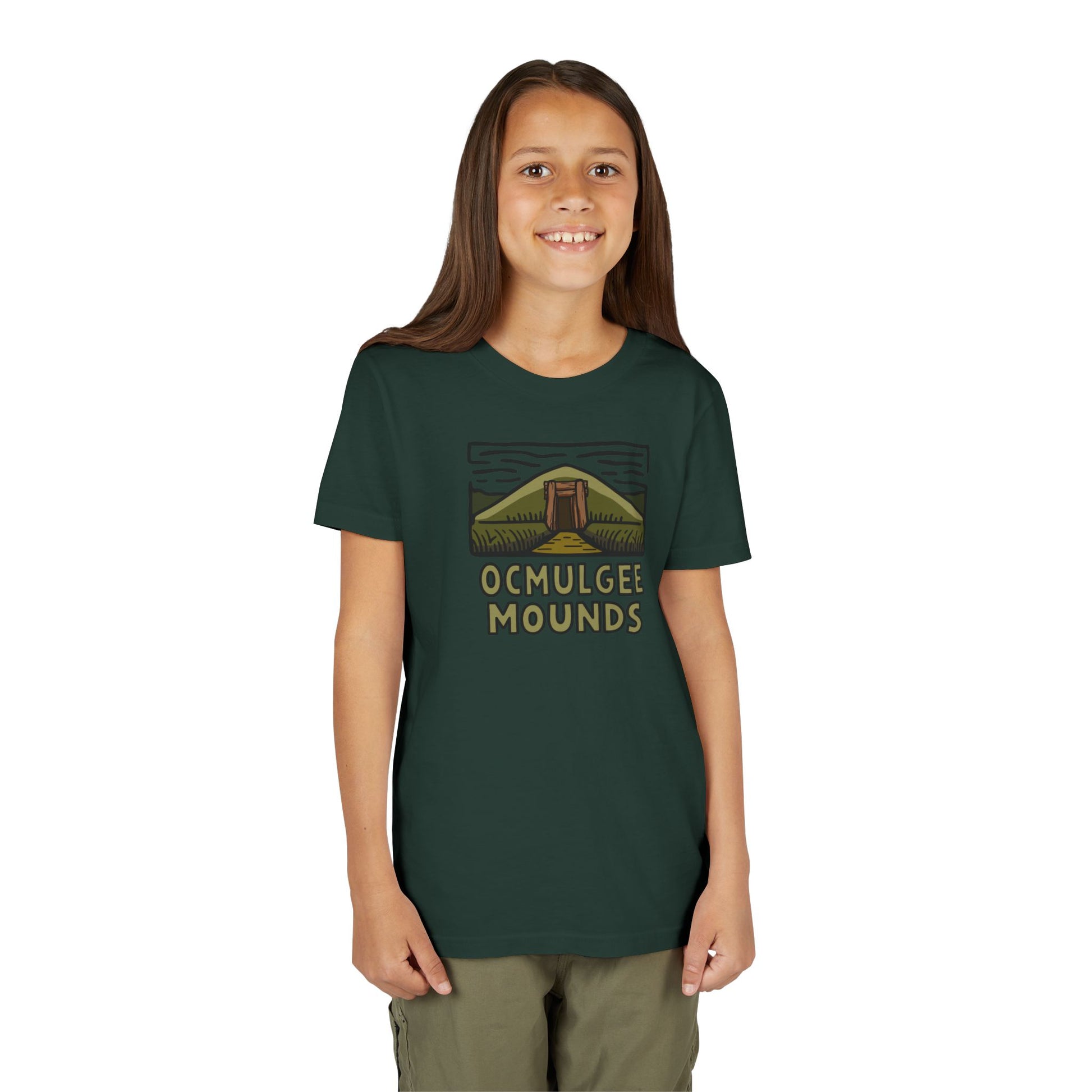 Wholesale Youth Ocmulgee Mounds T-shirt Adventure and Outdoors Themed Kids clothes