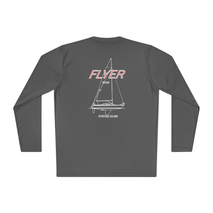 Custom Flyer Sailing Performance Long Sleeve Adventure and Outdoors Themed Long-sleeve