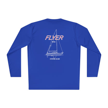Custom Flyer Sailing Performance Long Sleeve Adventure and Outdoors Themed Long-sleeve