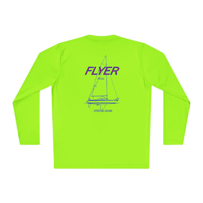 Custom Flyer Sailing Performance Long Sleeve Adventure and Outdoors Themed Long-sleeve