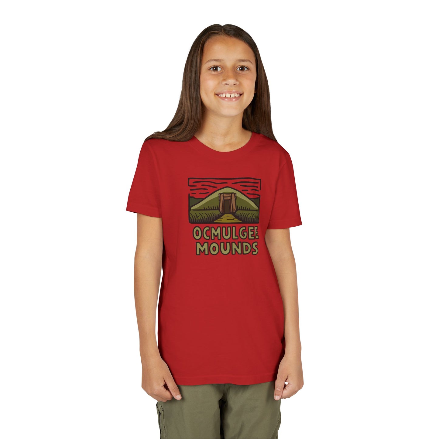 Wholesale Youth Ocmulgee Mounds T-shirt Adventure and Outdoors Themed Kids clothes