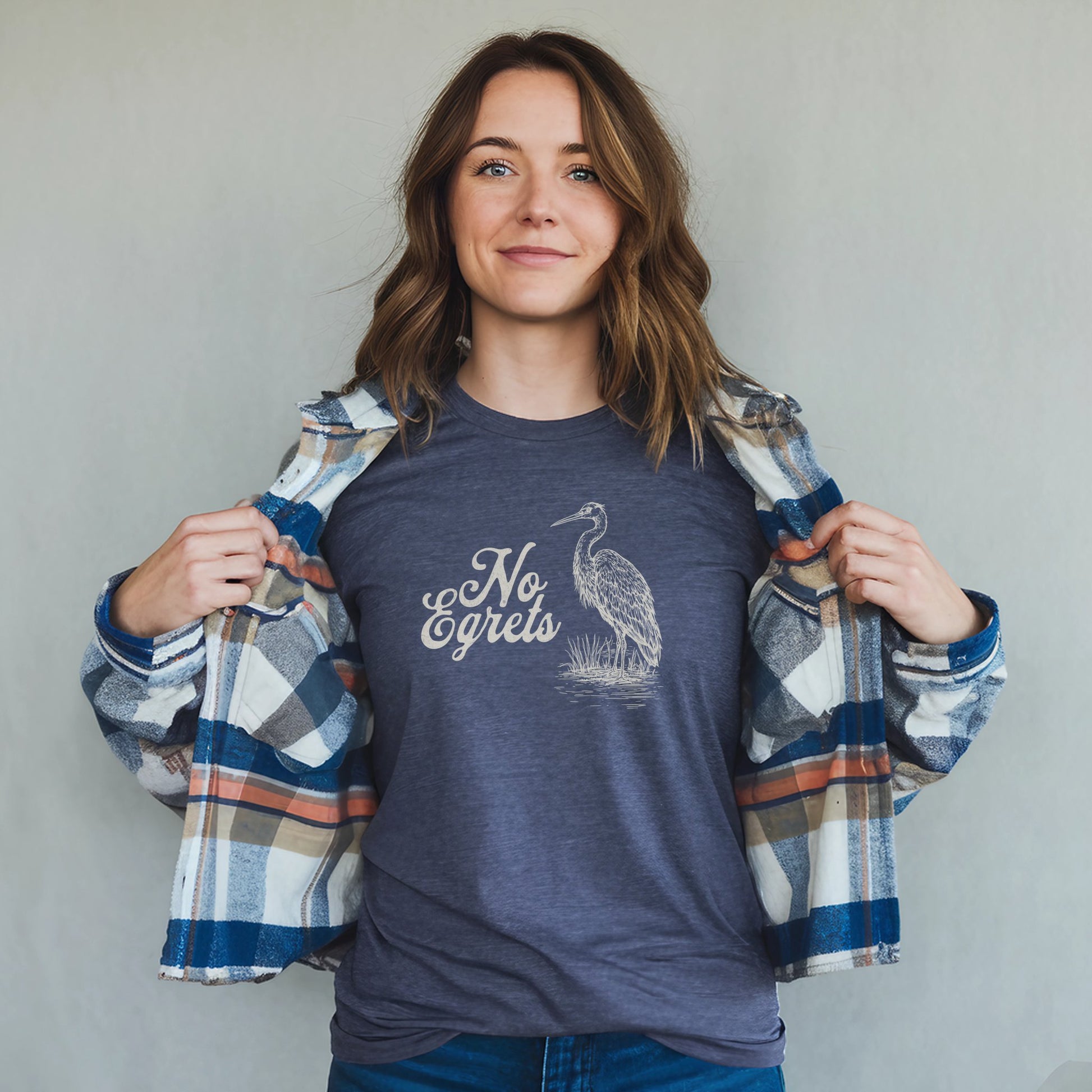 No Egrets T-Shirt Adventure and Outdoors Themed T-Shirt