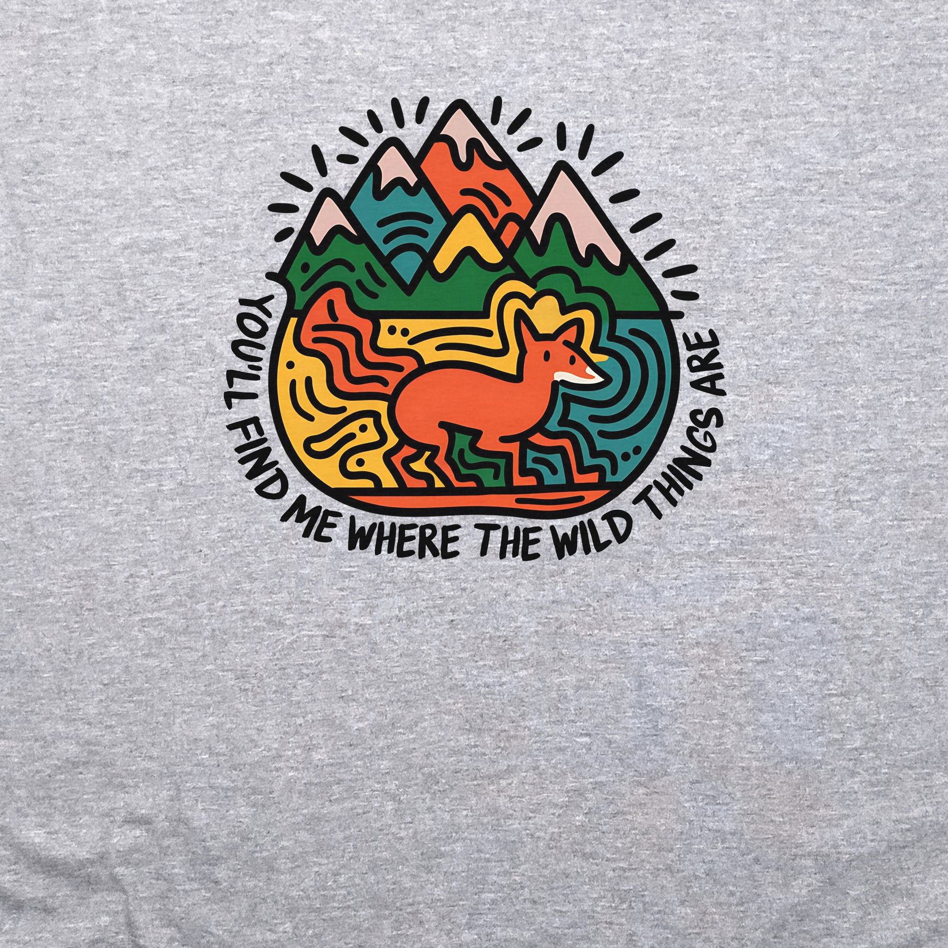 You'll Find Me Crewneck Sweatshirt Adventure and Outdoors Themed Sweatshirt